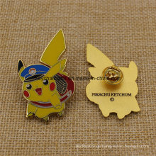 Promotion Benutzerdefinierte harte Emaille Metall Pikachu Pin Abzeichen
